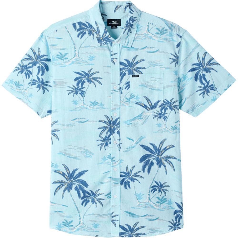 NWT O’Neill Oasis Eco Short Sleeve Standard Button-Up Shirt Size Small